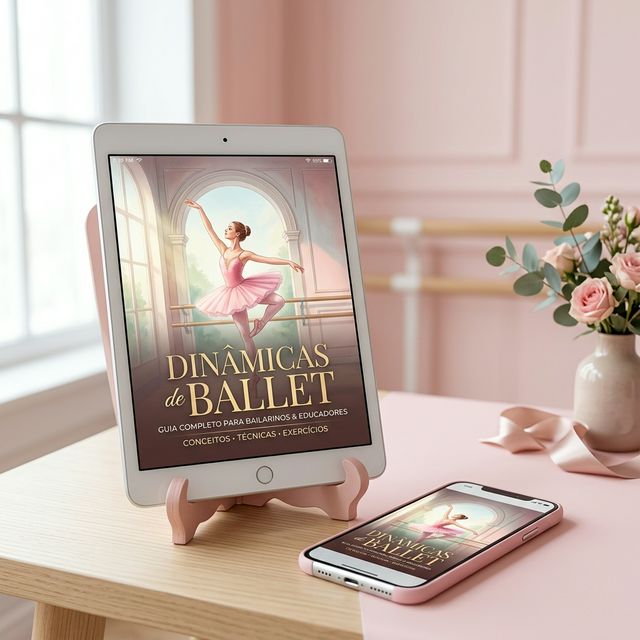 Dinâmicas de Ballet Mockup
